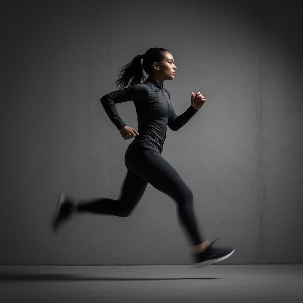 Athlete in motion, recovery training